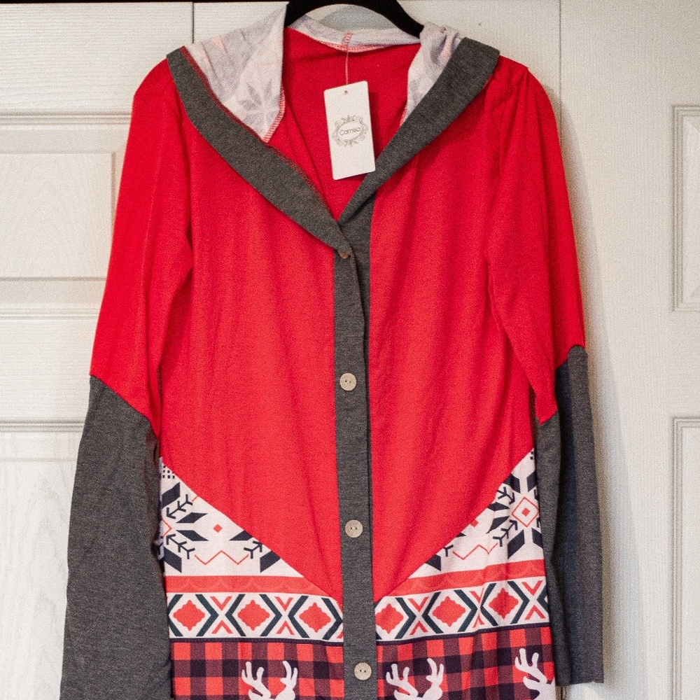 NWT Cellabie | Holiday/Christmas Reindeer Night Gown